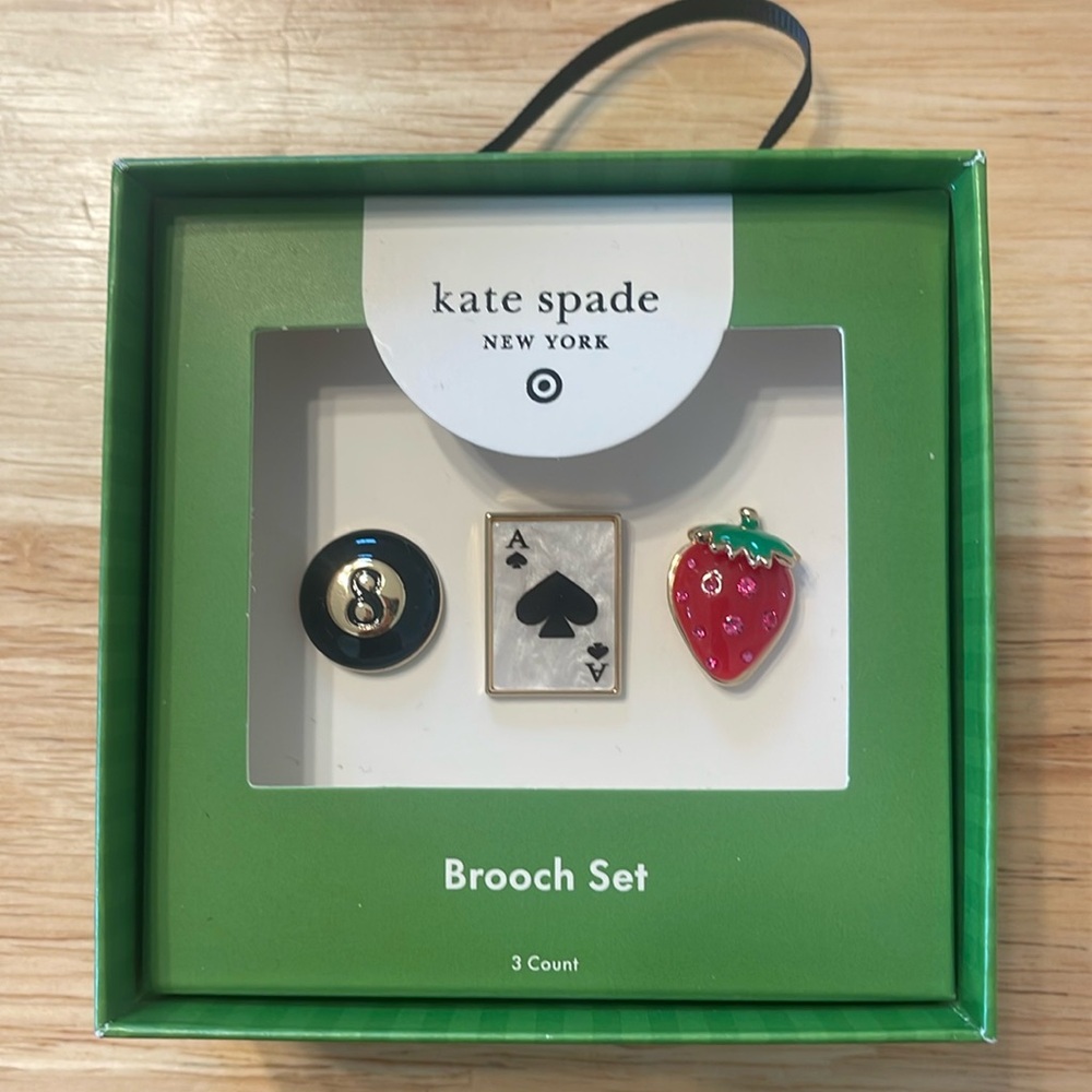 Kate Spade Brooch Set